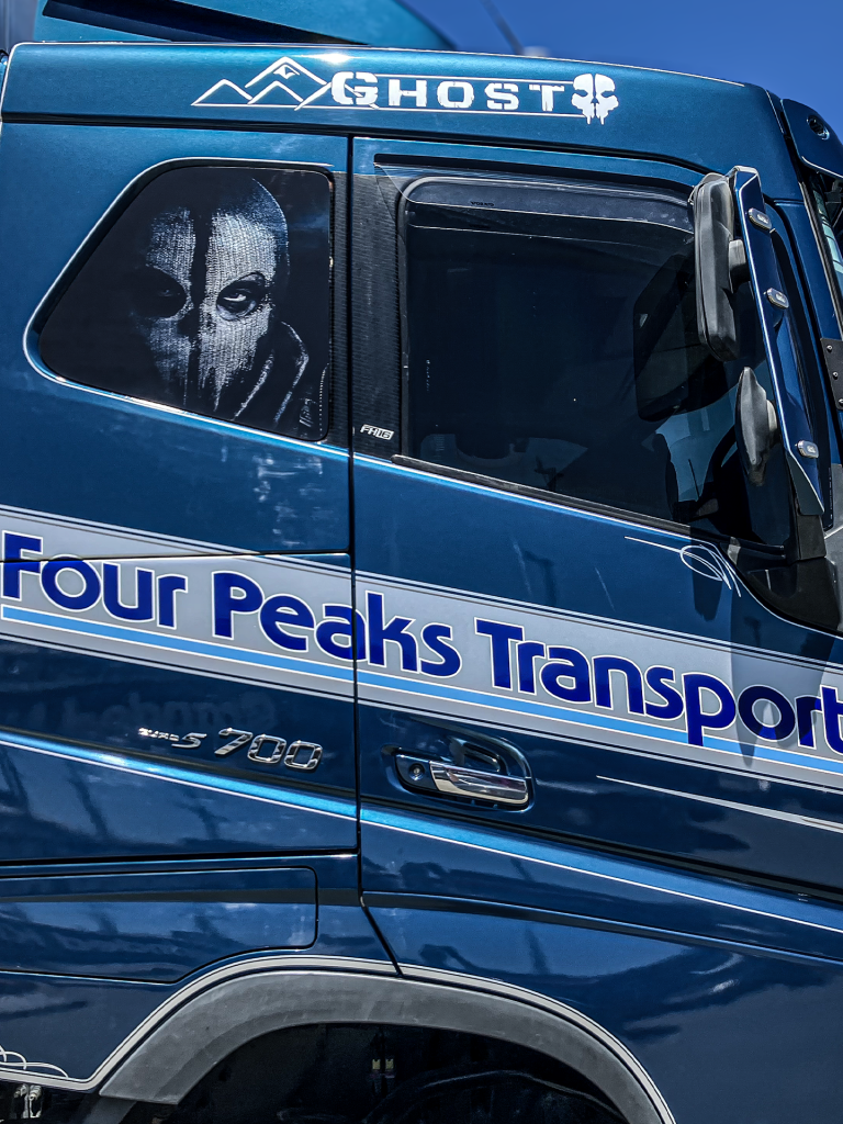 Four Peaks Transport Truck Graphic