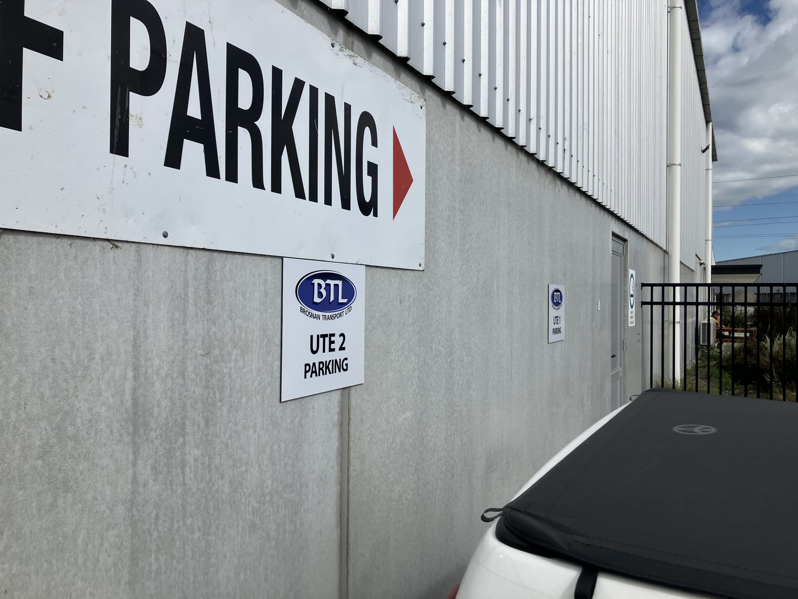 BTL Transport Signage