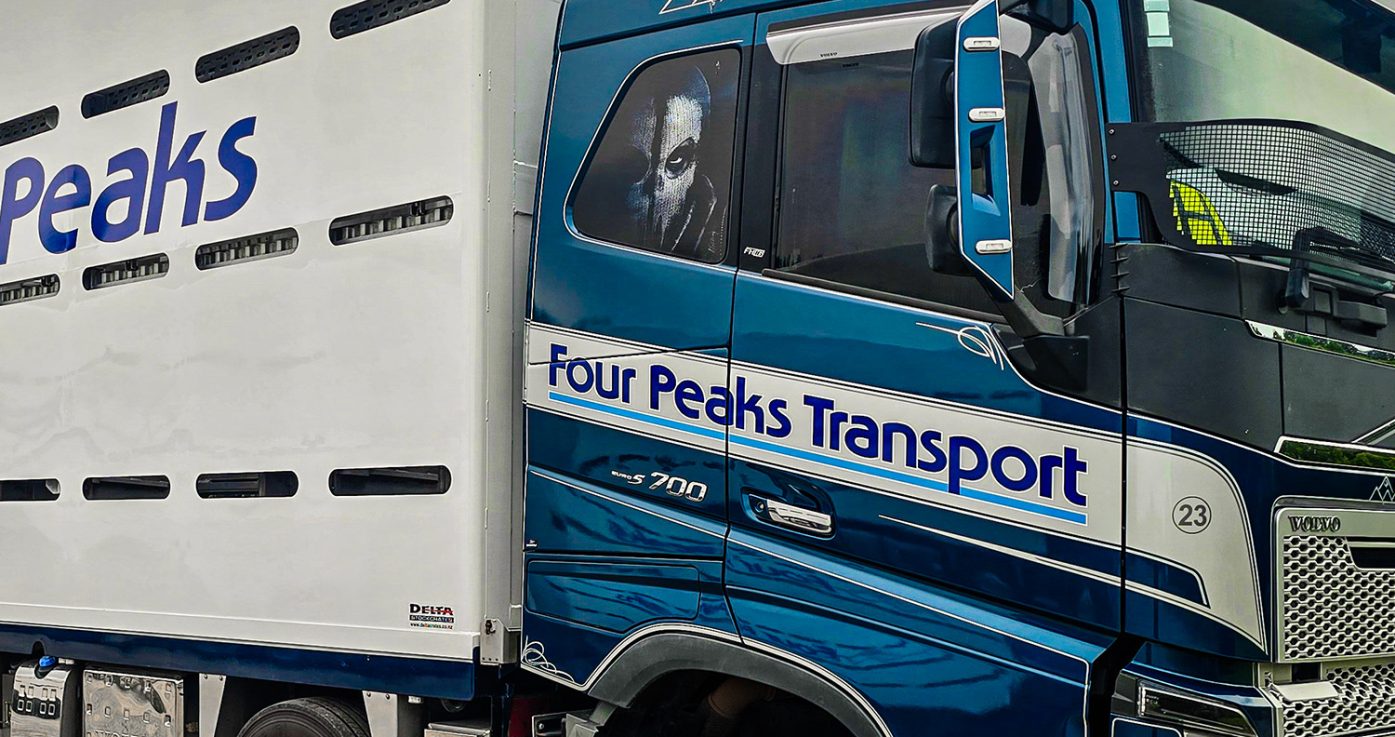 Four Peaks Transport Ghost Truck Design by Branded Kiwi