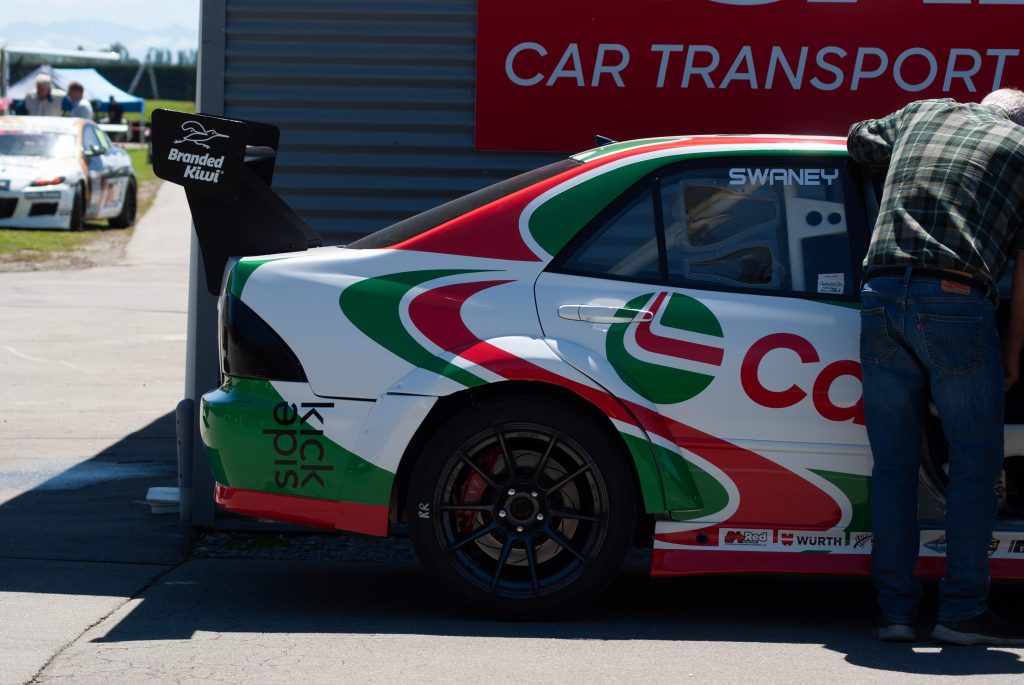 Back Side view of Castrol Altezza New Zealand