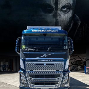 Four Peaks Transport Truck Graphic