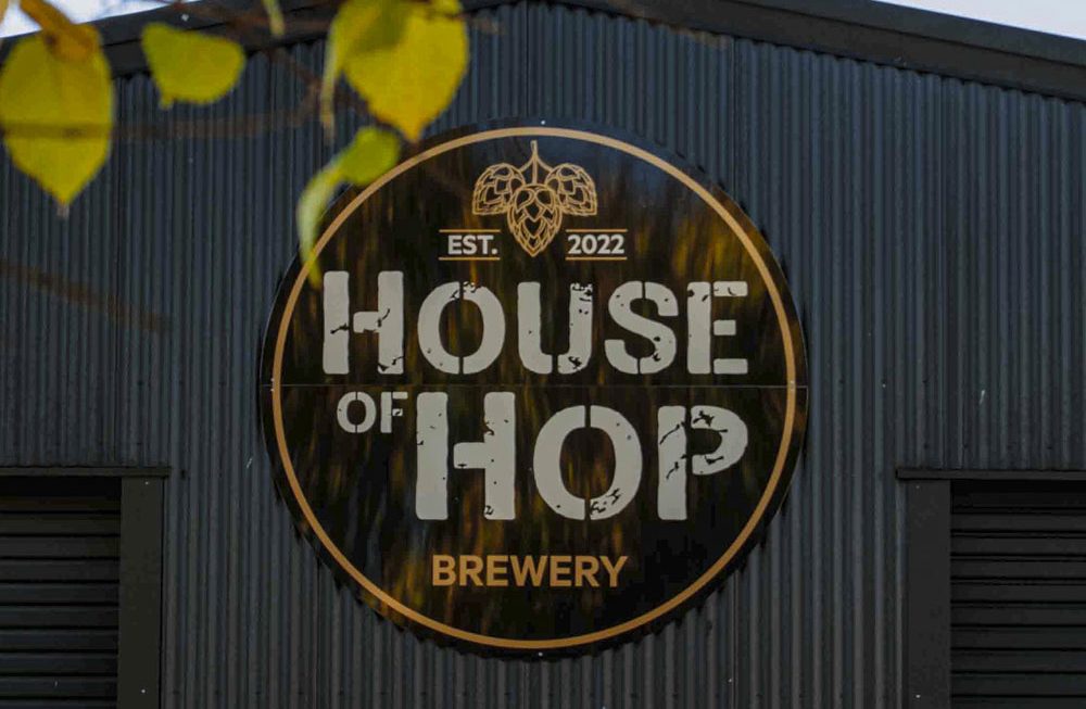 House Of Hop Geraldine Signage by Branded Kiwi