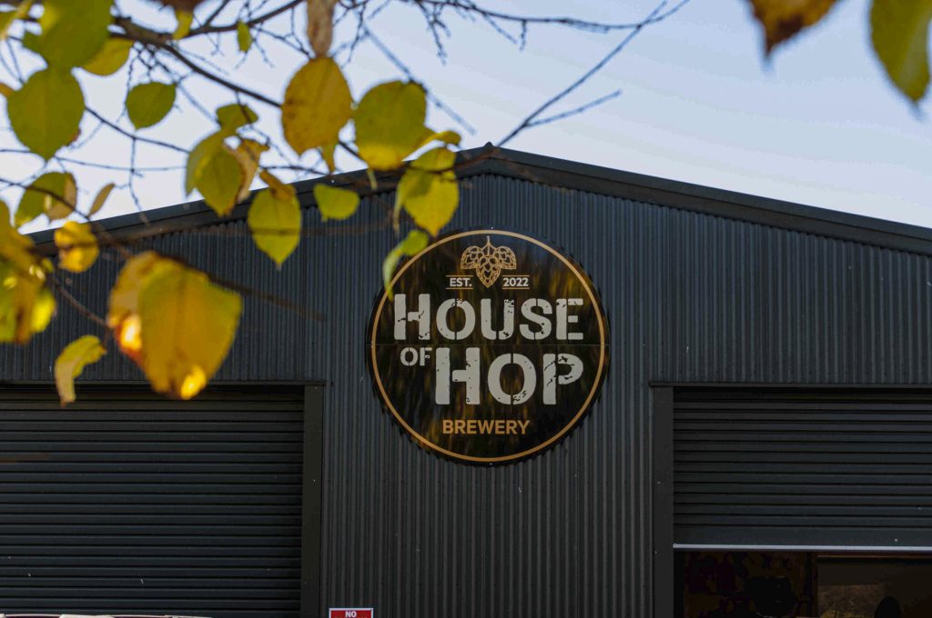 House Of Hop Geraldine Signage by Branded Kiwi
