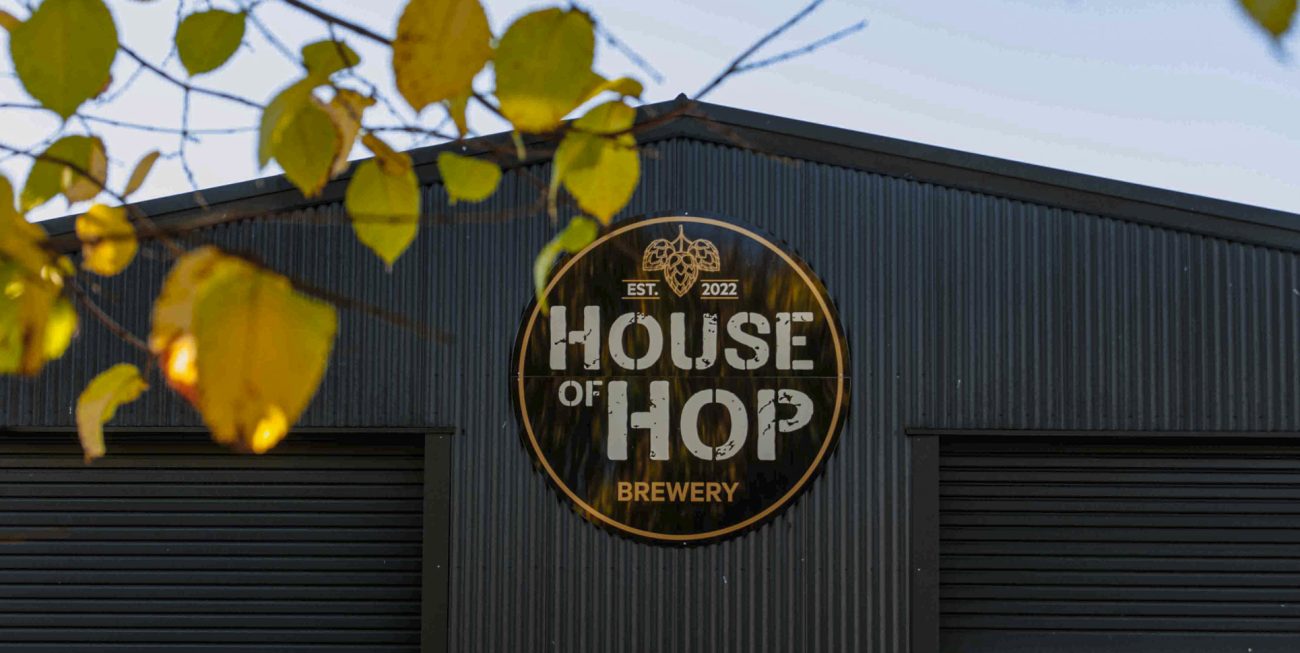 House Of Hop Geraldine Signage by Branded Kiwi
