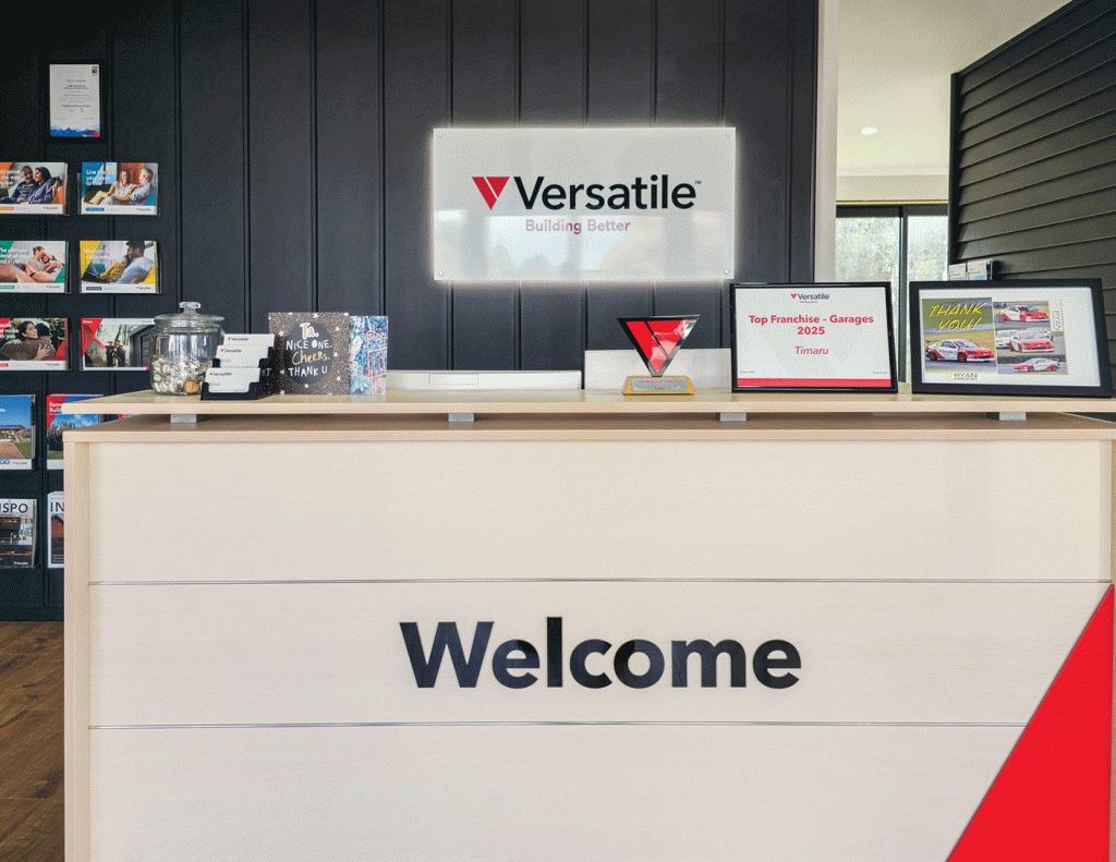 Complete signage and vehicle branding project for Versatile® Timaru, located within the Washdyke complex. This project included exterior building signage, interior reception graphics, and two vehicle wraps for a company van and a 2023 Ford Focus. The installation created a consistent, brand-aligned look across the site and fleet, standing out within the larger complex where other tenant signage was also completed.