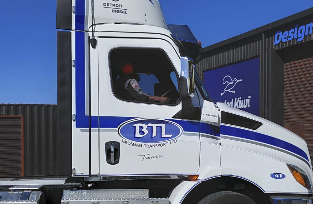 We work closely with BTL on a wide range of branding projects, helping keep their fleet and signage looking sharp, consistent, and professional. Being just around the corner from our workshop in Washdyke makes it easy to stay hands-on with the work, and it’s been great being part of a long-running relationship with BTL and Brosnan across everything from freightliners and trailers to smaller company vehicles. Our work with BTL has included fleet graphics, truck and trailer branding, signage, and custom vehicle applications tailored to their day-to-day needs. Whether it’s a single vehicle or a full fleet rollout, we take pride in delivering tidy, practical results that represent the BTL name well and keep things moving without any fuss.