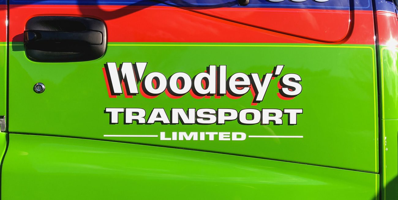 Woodleys Transport Truck Wrap By Branded Kiwi