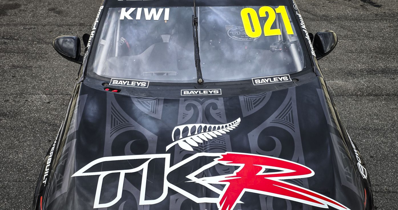 We designed and wrapped the Bathurst-bound Holden Commodore for Team Kiwi Racing, New Zealand's most storied Supercars outfit, ahead of their 2026 return to Mount Panorama.
