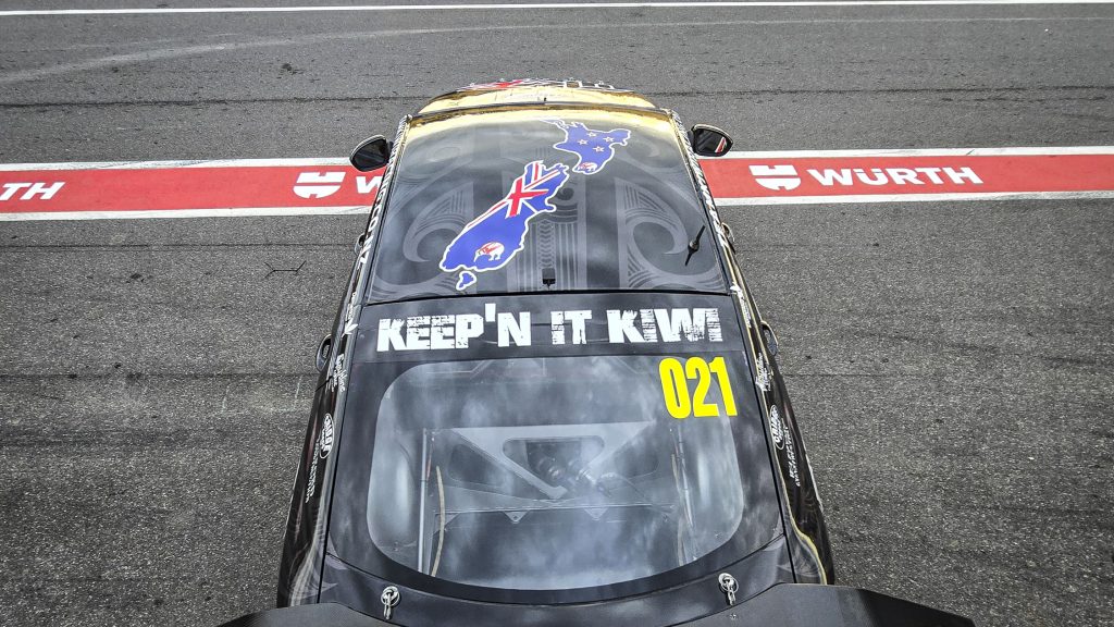 Team Kiwi Racing race car wrap printed and pre-pressed at Branded Kiwi Timaru